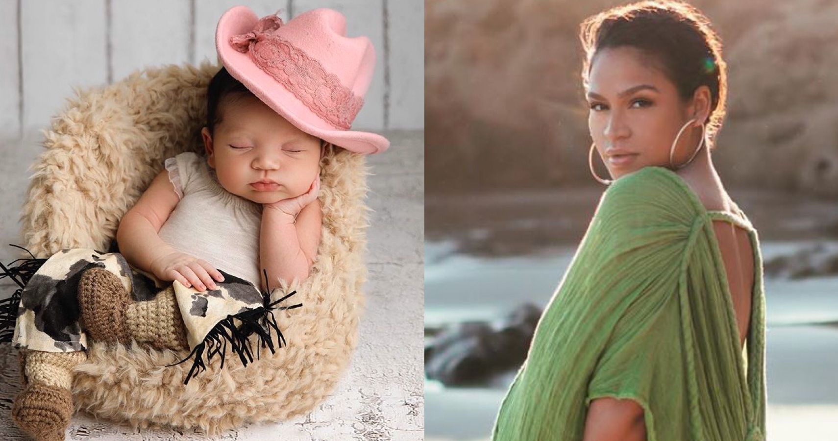 Cassie And Alex Fine Reveal First Photos Of Newborn Daughter 