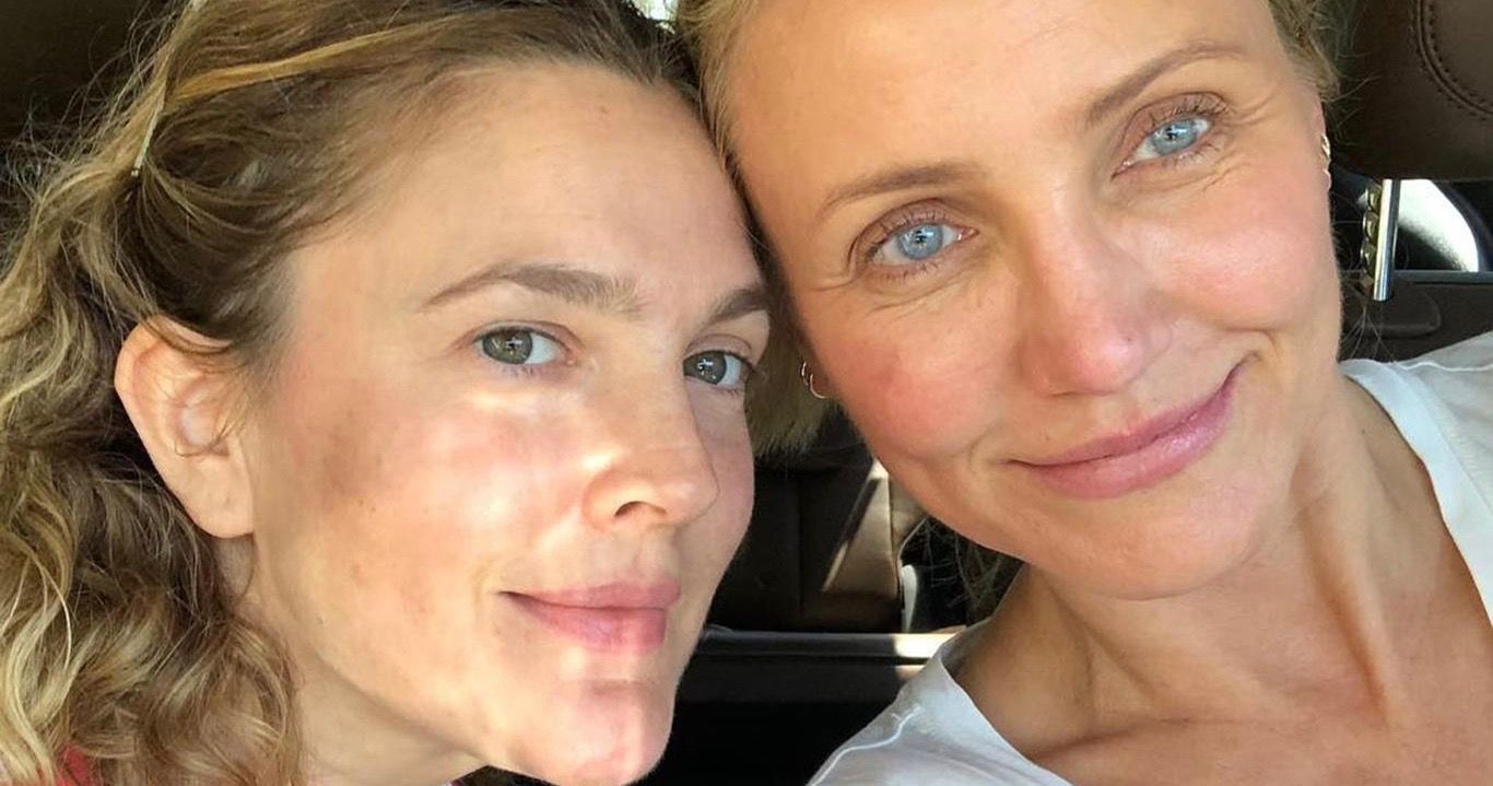 Cameron Diaz Celebrates New Baby With BFF Drew Barrymore